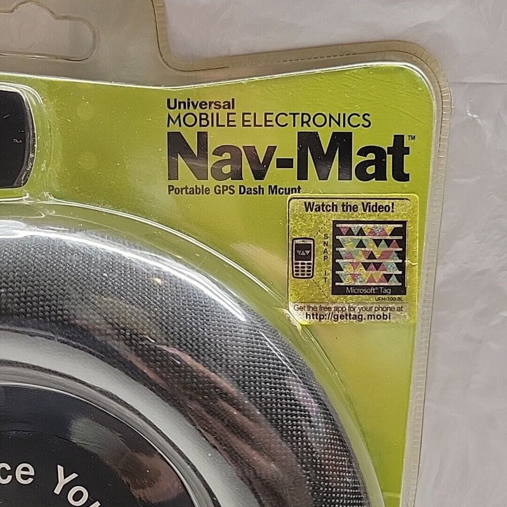 Bracketron Nav-Mat Portable GPS Universal Weighted Dashboard Mount Dash UFM100BL - Picture 3 of 6